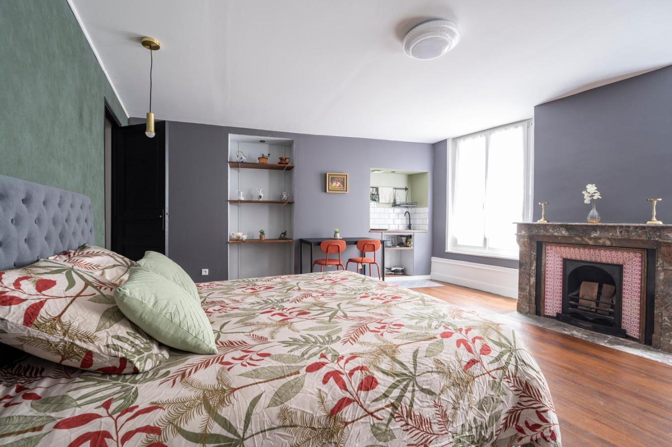 Appartement Spacieux Et Elegant Avec Jardin Монтивилье Экстерьер фото